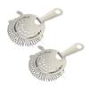 Cocktail Strainer Ice Blocker Stainless Steel Cocktail Strainer Ice Strainer Professional Bartender Bar Tools Ice Separator