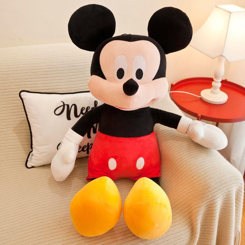 Adorable Mickey Mouse And Minnie Plush Dolls Perfect For Kids Birthday Celebrations