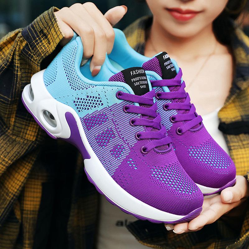 Women's Casual Lightweight Fashion Sneakers - Breathable, Large Sizes Available