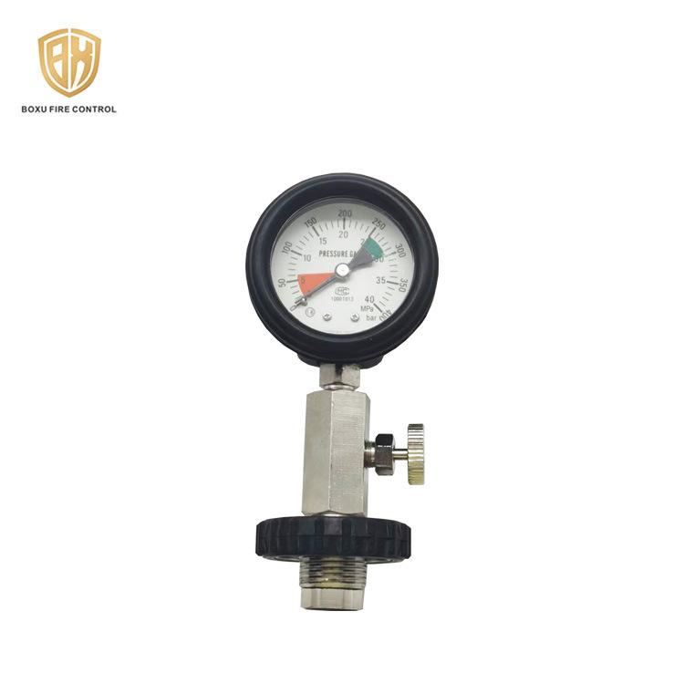 Air Respirator High-Pressure Hose with Alarm & Pressure Gauge Assembly