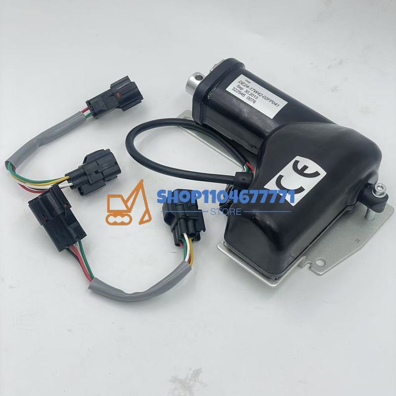 DE24-17W42-02FP041 332946 0076 920D 922 ZE205 Governor Accelerator Throttle Motor for LIUGONG ZOOMLION LISHIDE Excavator