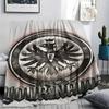 1 Stück Personalisierte Eintracht Frankfurt Muster Flanell Decke Geeignet für Alle Jahreszeiten für Heimdekoration Wärme und Komfort Geschenke Feiertagsgeschenk