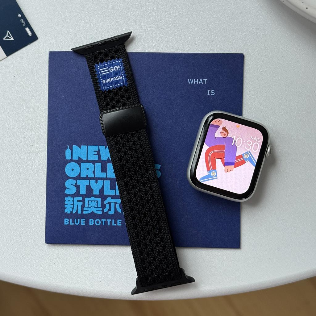 Ремінець для Apple Watch Series 10 Ultra 9 8 7 SE (2023) SE (2022) SE 3 2 1 46мм 49мм 45мм 44мм 42мм Нейлоновий Спортивний Дихаючий Ремінець