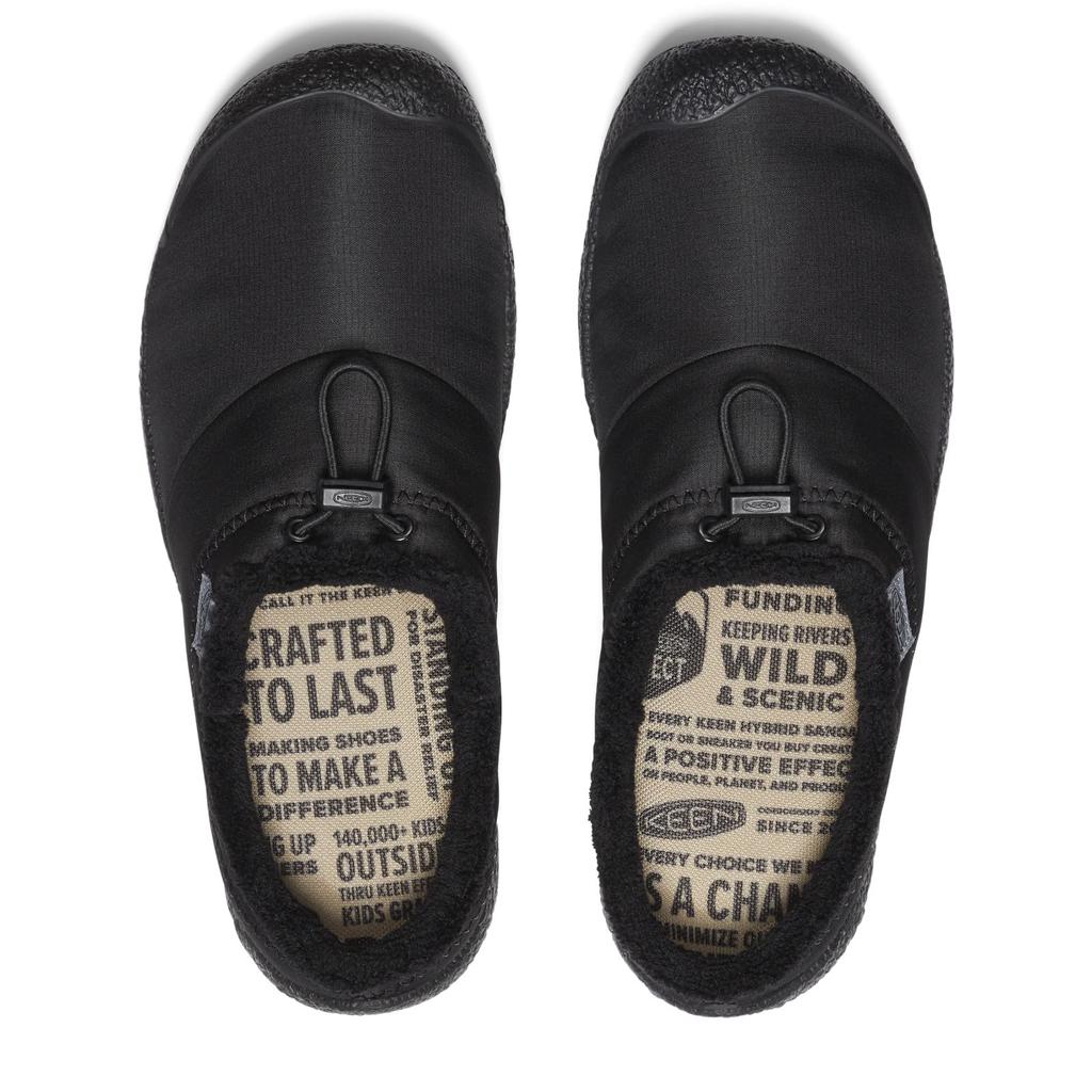 KEEN HOWSER III SLIDE Black Smooth Size cm Sneakers, Nylon, 24.5