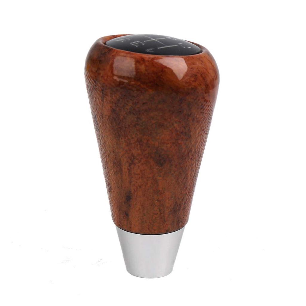 uxcell Shift Knob 5 X 5.5 X 8.2cm Universal Manual Car Shift Knob Brown