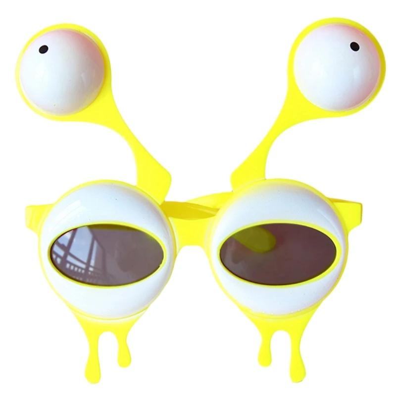 Funny Alien Sunglasses Hawaiian Summer Props Cosplay Anime Party Props ABS Multi-color Family Party Props