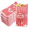 10/50Pcs Popcorn Bags Packaging Bucket Snack Treats Container Wedding Birthday Party Movie Night Supplies Carnival Food Bag Box