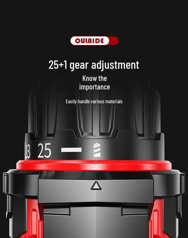 Multipurpose Lithium Electric Screwdriver Set with Rechargeable Hand Drill - Household Tool Box for DIY Projects.