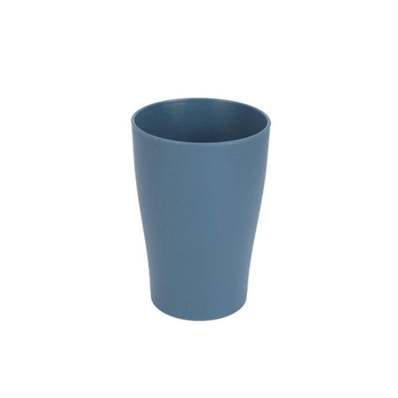 Kelímek s rovným brčkem z pšeničné slámy, Domácí kelímek na ústní vodu, Kelímek na čištění zubů, Plastový kelímek, Mycí kelímek do studentské koleje