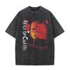 New In Top & Tees Mens T-Shirt Camisetas Rock Band Alice In Chains Dirt Washed Vintage Short Sleeved Round Neck Y2k Tshirt