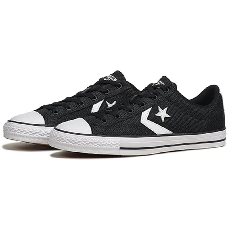 

Converse Star Player 76 Повседневные и удобные эспадрильи с низким верхом Унисекс Черно-белые 36