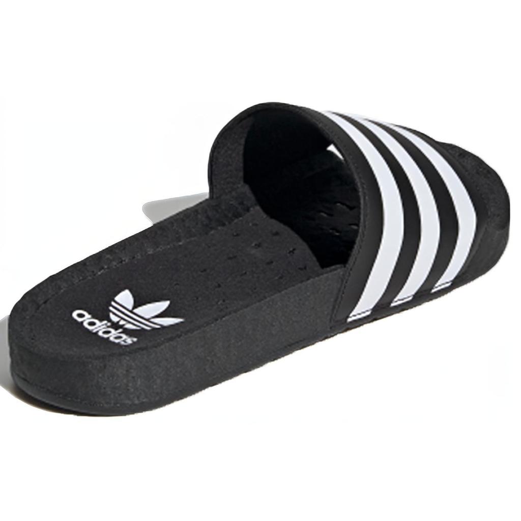 adidas Adilette Boost Slides 'Core Black White' FU9884