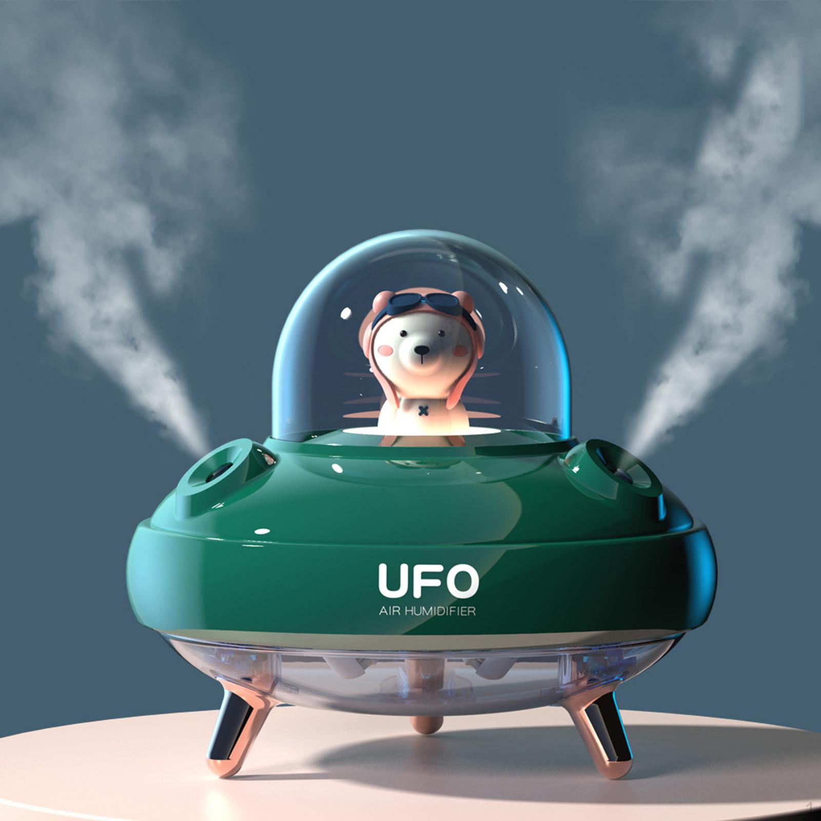 

Humidifier, USB for Car, Office Room, Bedroom, 3 Mist Modes, Low Noise. USB Plug Green