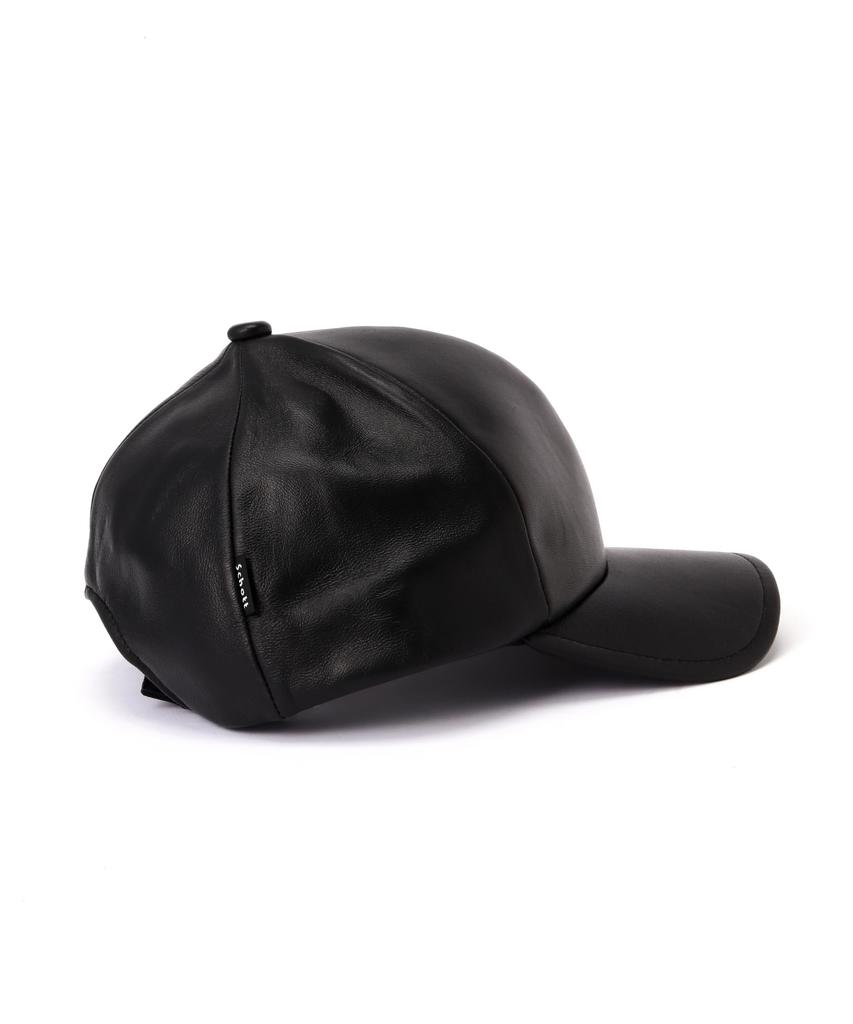 LEATHER CAP F 010 Black [Schott] B.B Men's 782-5974008