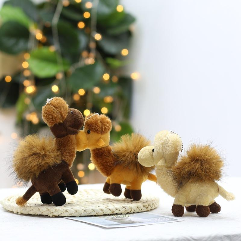 Niedlicher Tier Schlüsselanhänger Anhänger Haarball Kamel Dunhuang Kamel Puppe Xinjiang Gansu Tourismus Souvenir