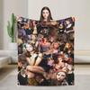 Buffy the Vampire Slayer Blanket Cover Velvet Horror Movie Warm Throw Blanket for Bedroom Sofa Bedroom Quilt