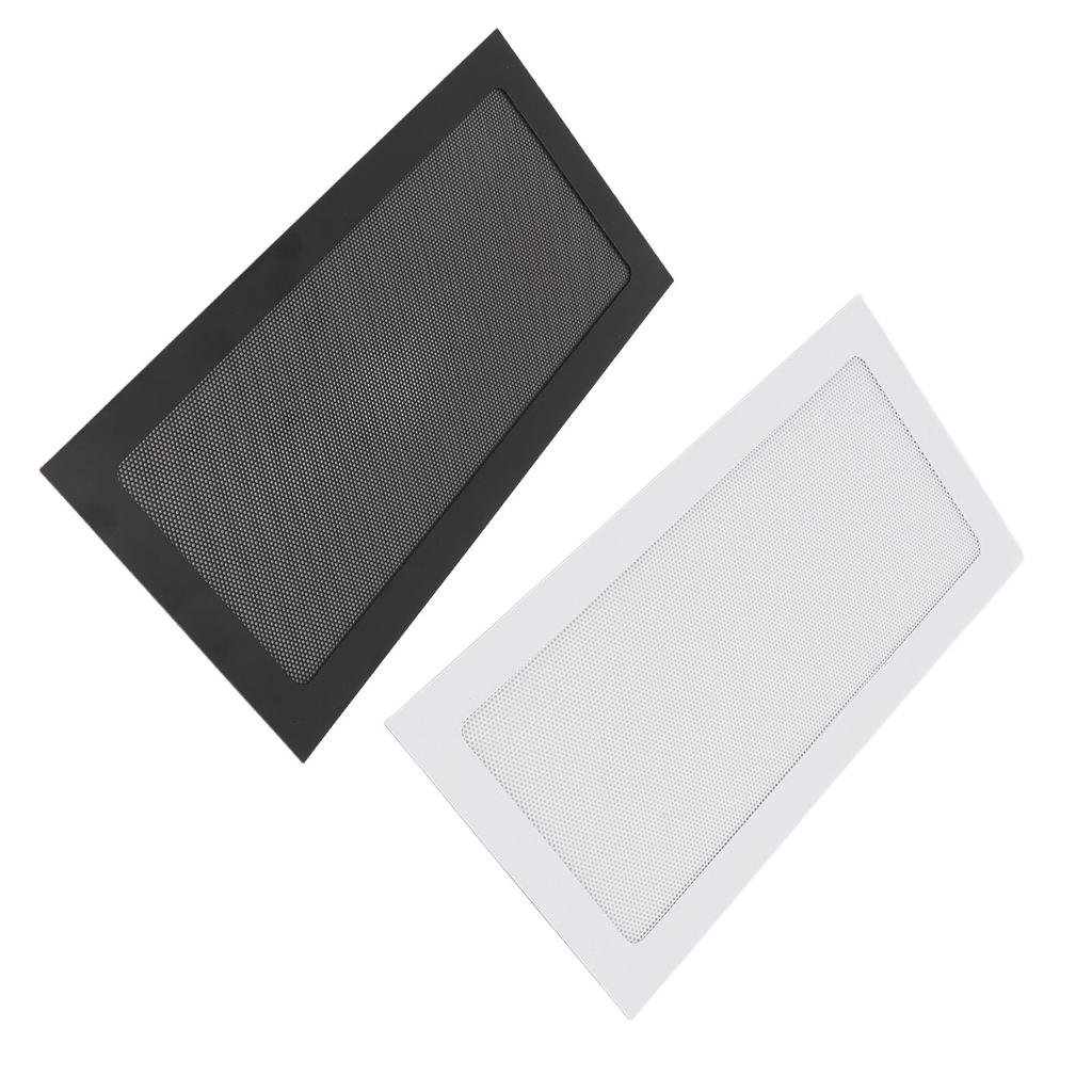 2 Stück Computer-Kühlerlüfter Staubfilter Magnetrahmen PC-Lüfter Staubgitter PC-Kühlerfilter Feines Gitter PVC