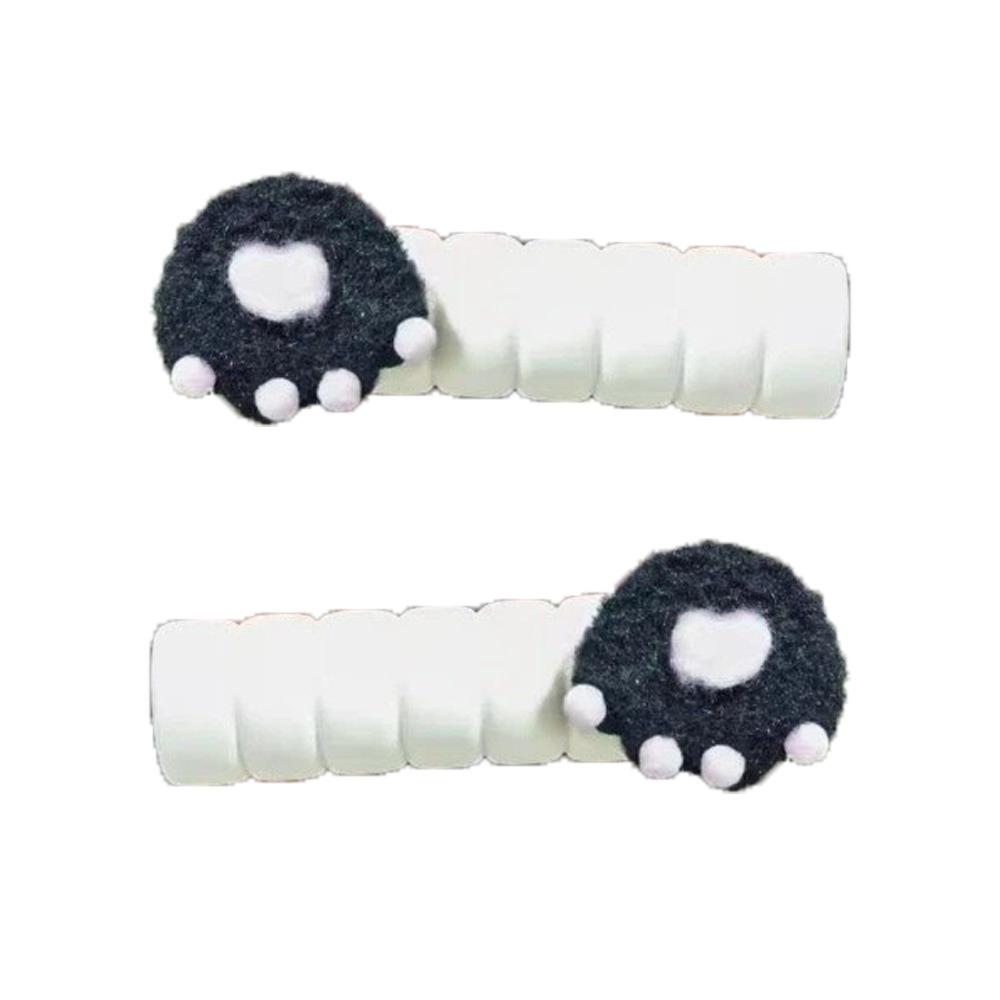 Love Heart Christmas Door Handle Covers Santa Claus Christmas Decorations Bathroom Door