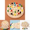 Wooden Childrens Color Memory Game For Early Education And Focus Development