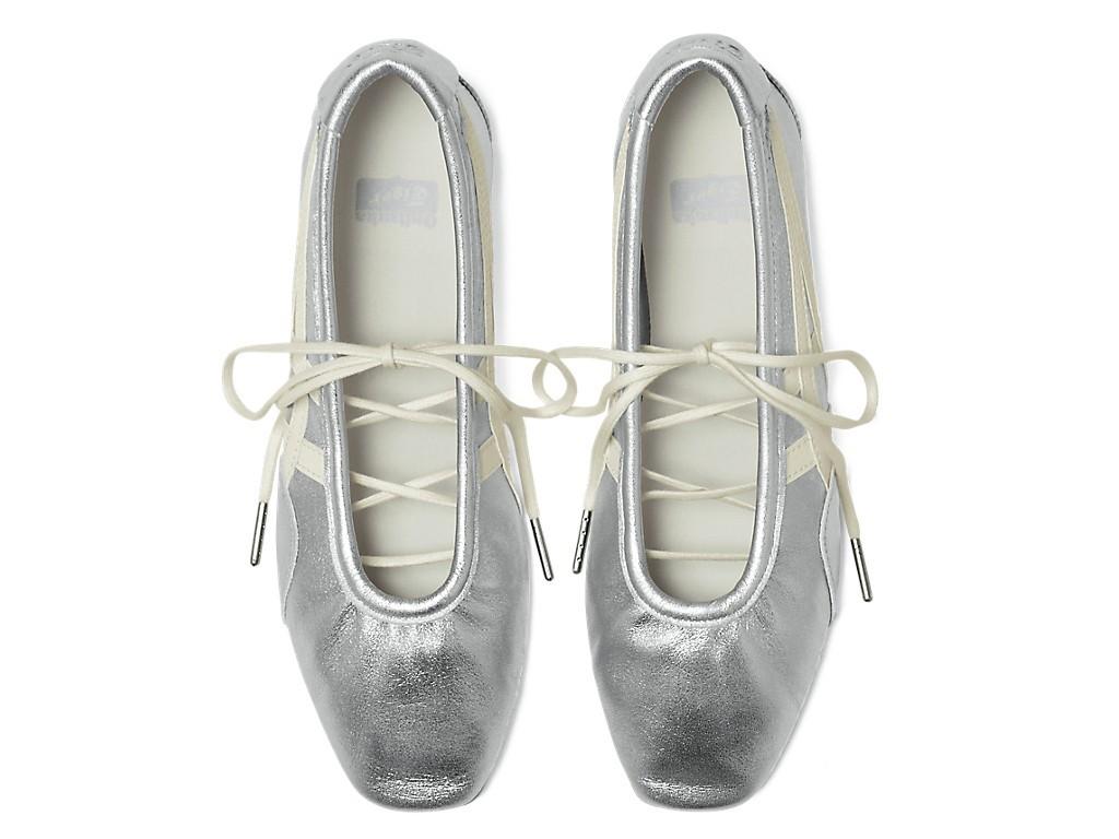 1182A754-020 Onitsuka Tiger Women's Gymnarina Silver/Cream (Women's)