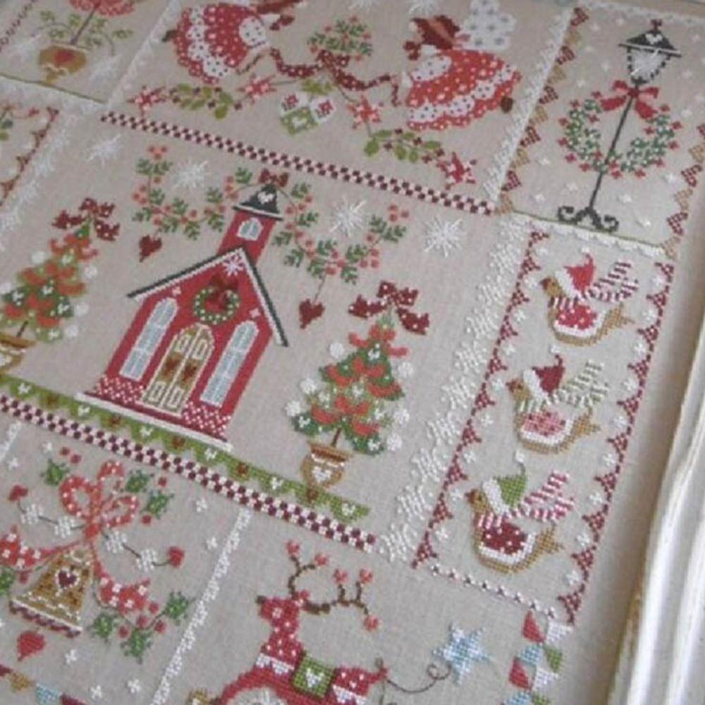 Non-finished Products Christmas Embroidery Kits Funny Craft Packages Religious Vintage Embroidery Needlework
