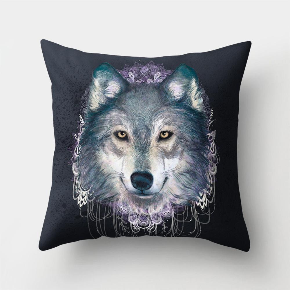 Office Pillow Cartoon Pattern Creative Home Polyester Yiwu Pillow Car Waist Pillow