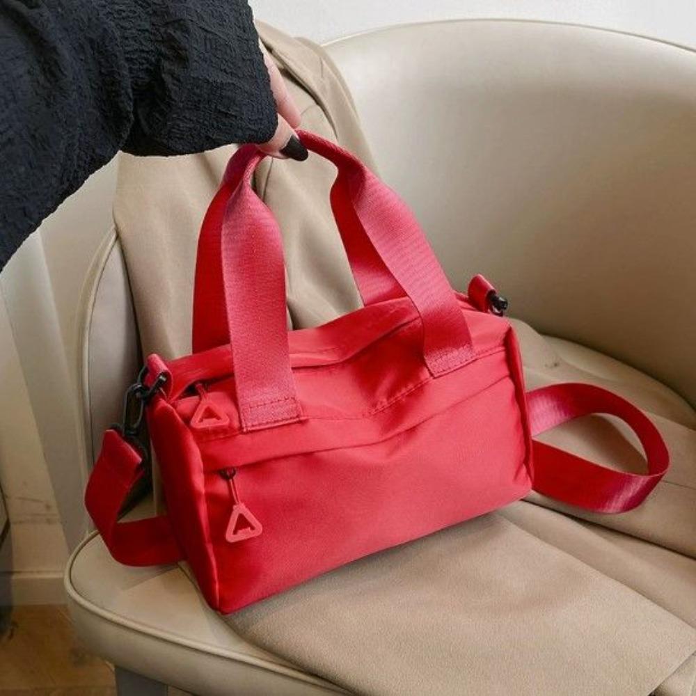 Large Capacity Nylon Crossbody Bag Multi Pocket Tote Bag Korea Style Small Gym Bags  Travel