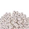 Maple   Bds 100Pcs,   Jewelry Making Letter Spacer With Hole, Random English Letters, Lightweight, Small Sized, sy to Carry, Large Quantity, For