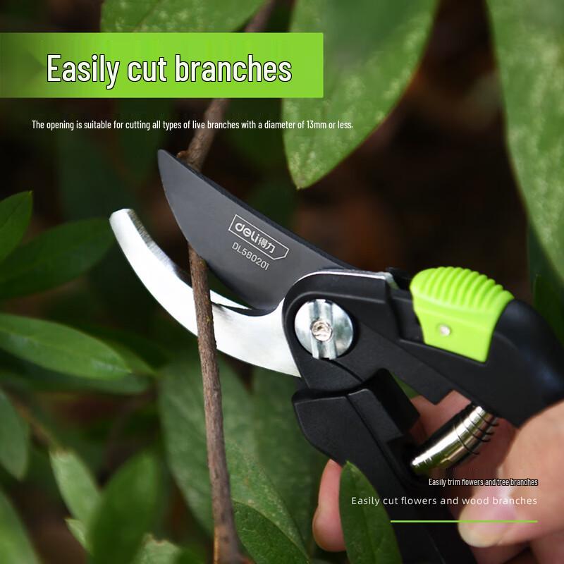 Deli 8-inch Garden Pruning Shears