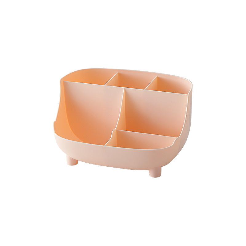 Kawaii Desktop Pen Holder Large-capacity Cute Stationery Storage Box Creative Cartoon Pencil Holder Desk Organizer for Girls