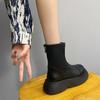 Martin Boots New's Niche Design Sense British Style Thick-soled Explosive Boots Small Fried Street Short Boots