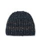 MILLO WOMEN Bold Stripe Beanie [Navy]