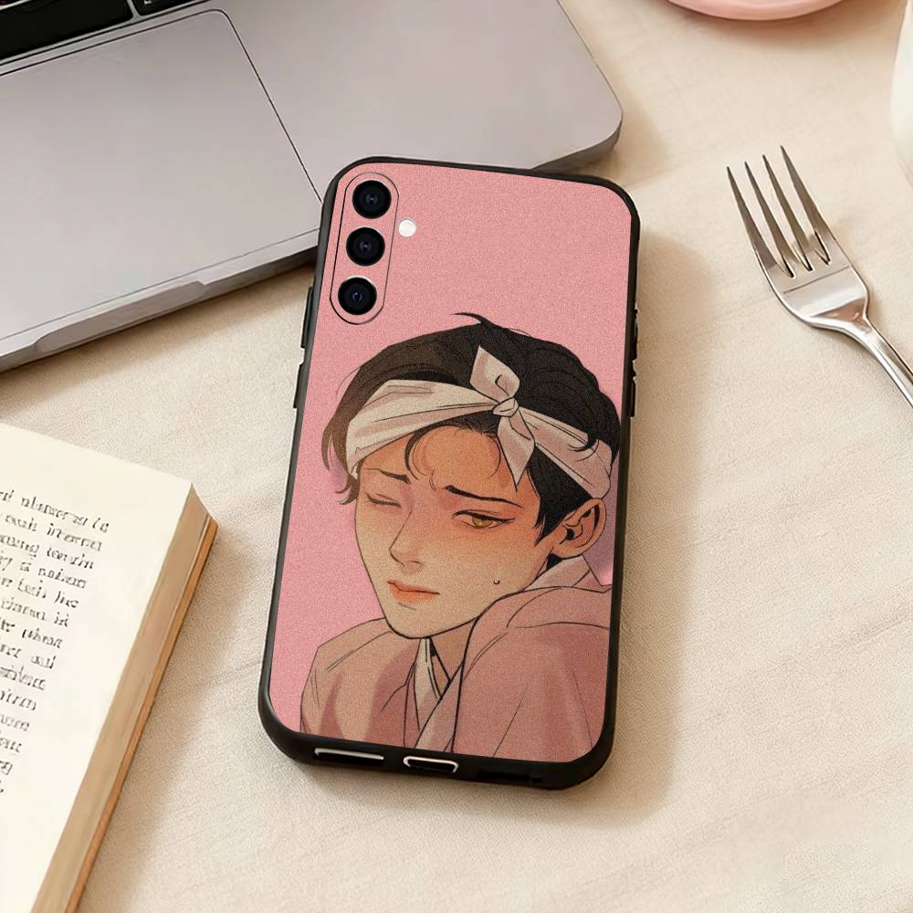 P-Painter of the Night-t Phone Case Black Silicone Soft For Samsung Galaxy A73,A72,A71,A70,A53,A52,A51