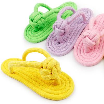 Funny Dog Chew Toy Cotton Slipper Rope Toy for Small Large Dog Pet Teeth Training Molar Toys Interactive Dog Toy Dog Accessories