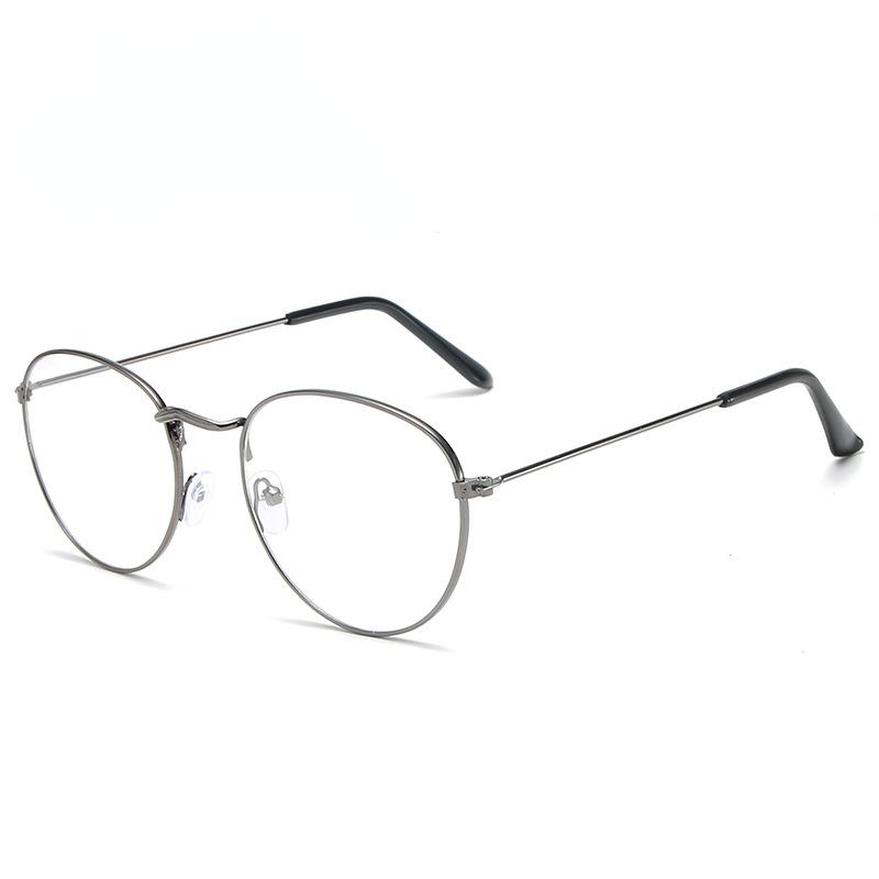Classic Round Shape Reading Glasses Metal Material Frame Clear Glasses Men Glasses MIRROR Men Women Eye Glasses for Women