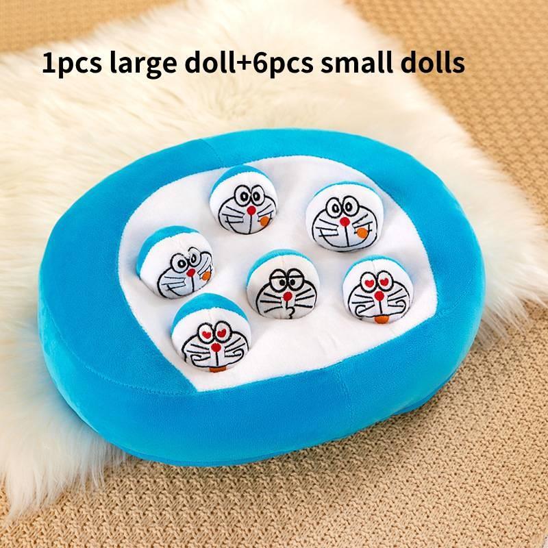 

Doraemon Pulling Educational Radish Plush Toy Cuddly Early Education Doll Gift 28cm