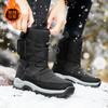 Unisex Boots 2025Winter New Men's Snow Boots Fashion Casual High Top Boots for Men Plush Warm Winter Boot Couple's Cotton Shoes