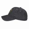 Vintage 1980 Original Parts Baseball Cap Washed Denim Sun Protection Adjustable Hat