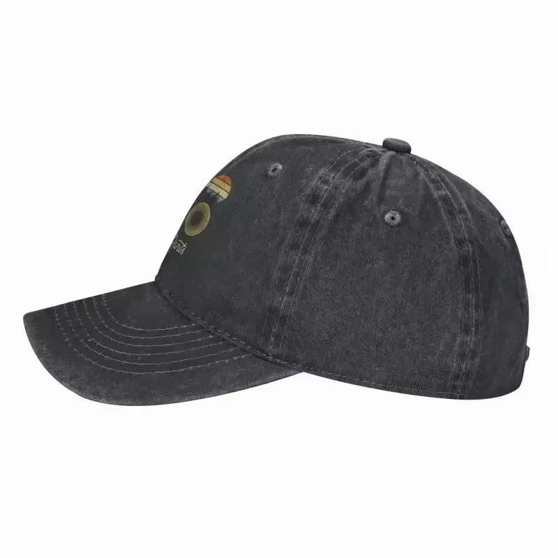 Vintage 1980 Original Parts Baseball Cap Washed Denim Sun Protection Adjustable Hat