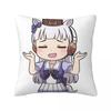 Dekorative Kissenbezüge Goldenes Schiff Meme Chibi Von Uma Musume Pretty Derby Merch Haus Wurfkissenbezug Hülle Quadratisch Mehrere Größen