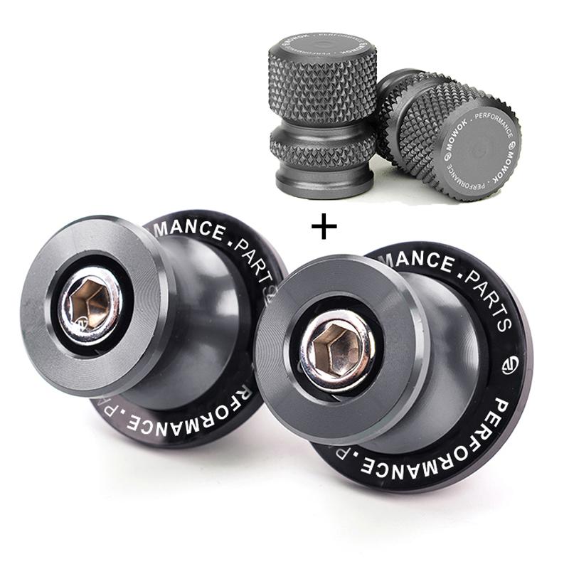 Motorcycle Stand Screw M8 Swingarm Spools Slider For TRIUMPH T955 Tiger 955i Sprint GT1050 RS Tiger Explorer Street Triple 675