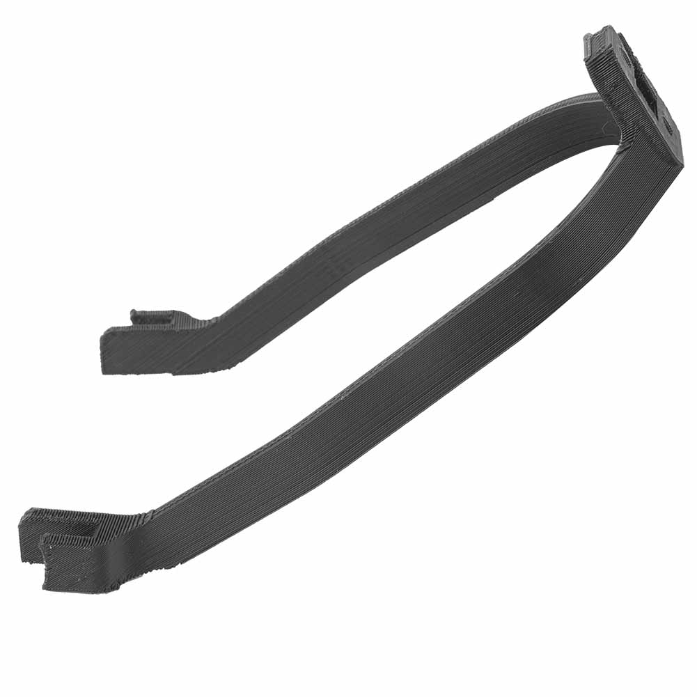 Rear Mudguard Fender Guard Bracket for Xiaomi Mijia M365 Electric Skateboard Scooter(black)