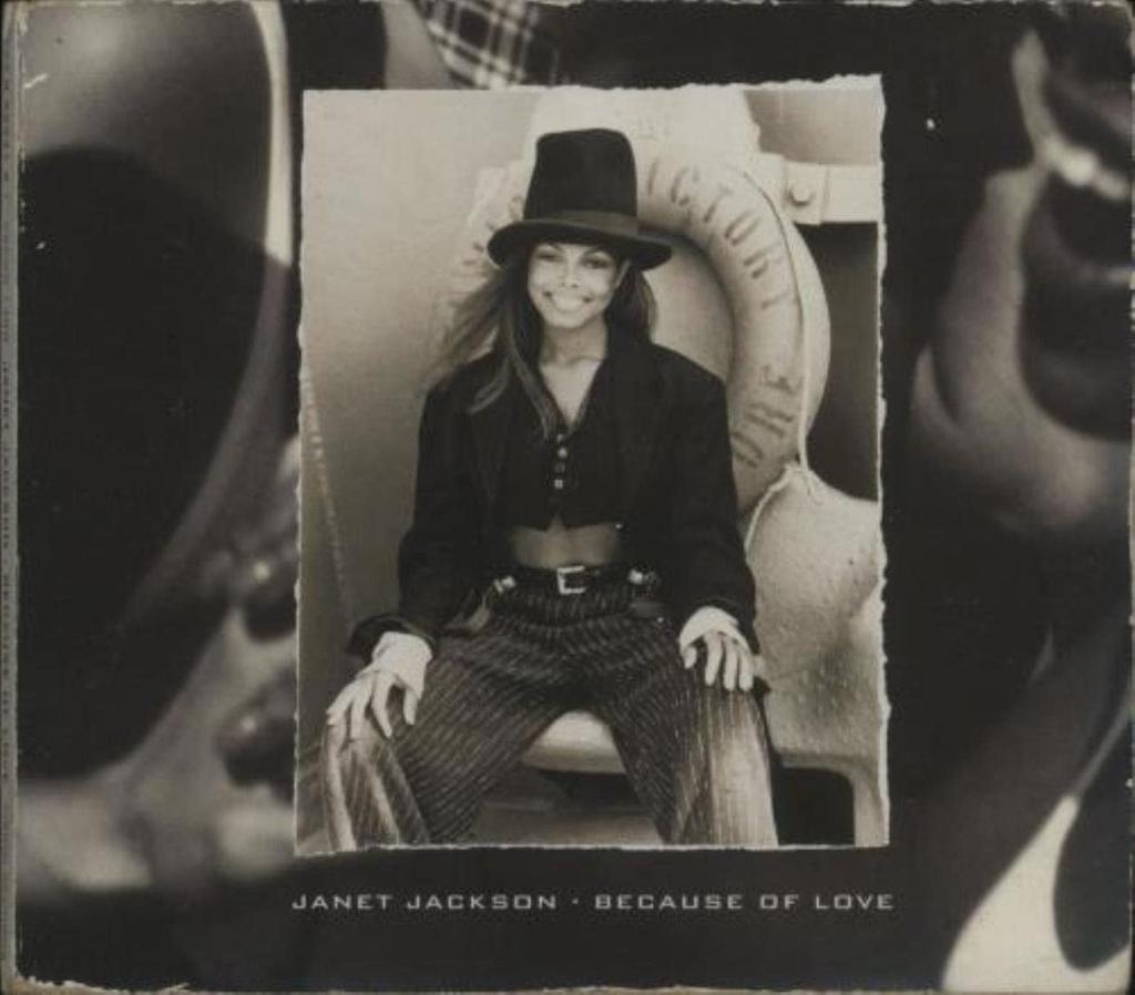 CD JANET JACKSON - Because of Love VSCDG1488 Virgin 1994 US Dance & Electronica Used