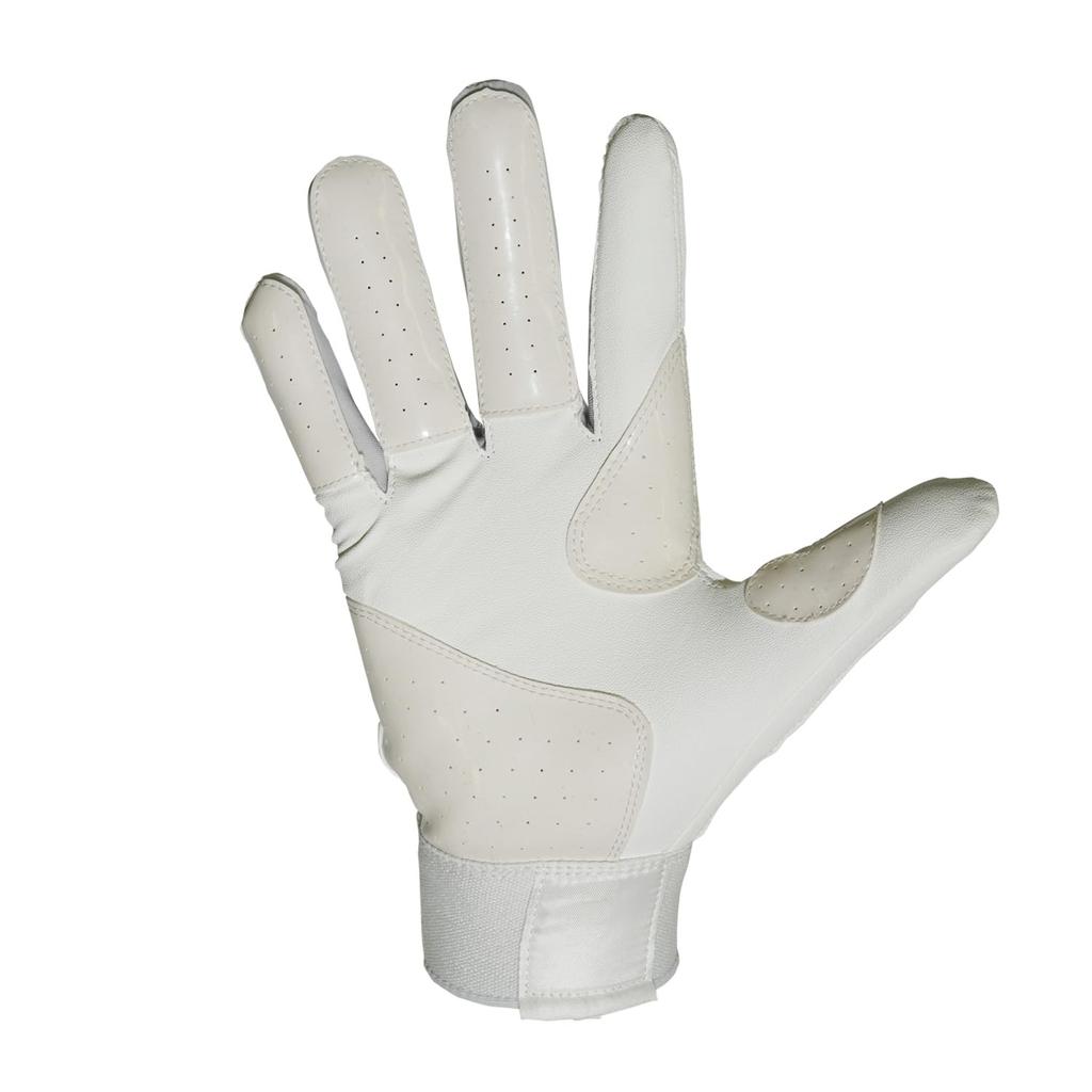 CUTTERS Pálkovací rukavice B444S Power Control Solid Baseball Softball S Bílá 4.0 Obouruční