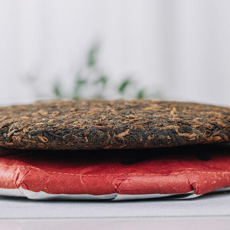 Puerh Tea Pu'er Ripe Tea Cake 357g Ding Jia Zhai Ripe Shu Pu Er Tea Cake