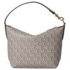 Gucci Geantă Hobo de Umăr din Pânză GG Bej Abanos Accesorii Aurii Finisaje din Piele Geantă de Mână Crossbody pentru Femei Navetă Zilnică Călătorii Cumpărături 795059-FADM0-9551
