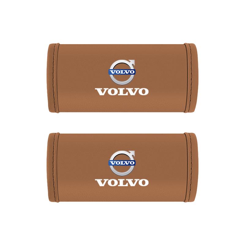Car Interior Nappa Leather Handle Cover Handgrip Protect Gloves For Volvo Xc60 Xc90 V40 V60 S60 V50 V90 S80 C40 XC40 V70 XC70
