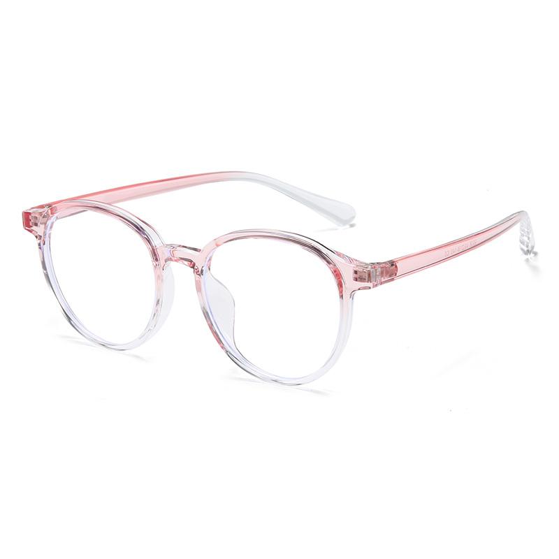 

Прозрачная синяя оправа, круглые очки с диоптриями для блокировки синего света, от 0 -0.5 -0.75 до -6.0 0