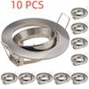 5/10Pcs LED Downlight Recessed Mount Frame GU10/MR16 Ceiling Lamp Holder Base Kitchen Spot Lighting Bracket Fittings Cutout 75mm
