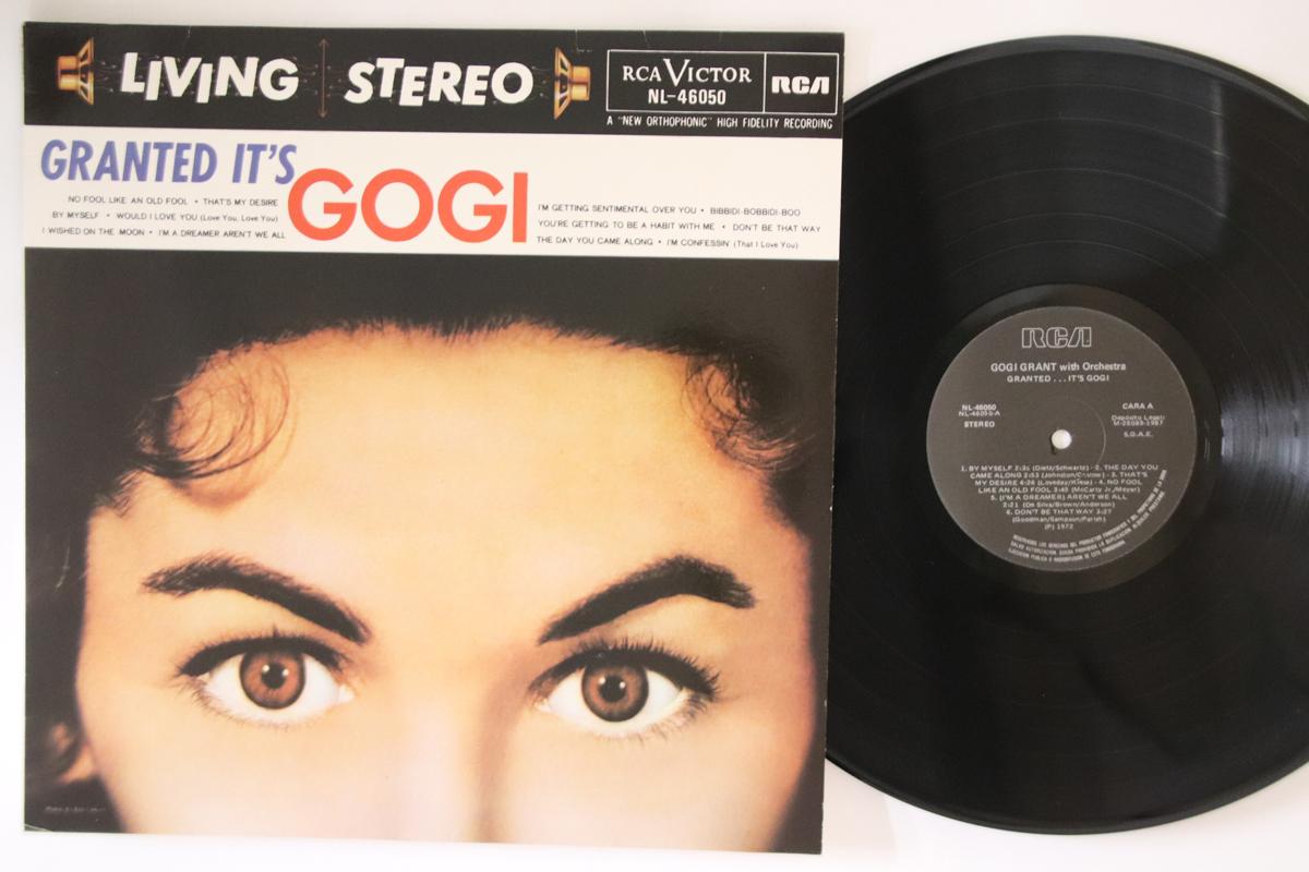 

LP Record GOGI GRANT - Granted It s Gogi NL46050 RCA 1987 Spain Jazz Used
